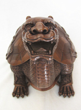纯铜风水招财摆件龙头龟特色礼品