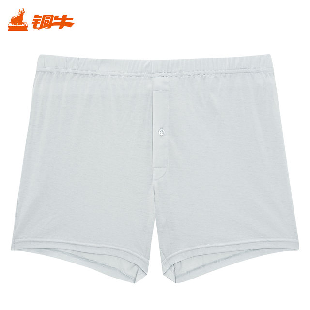 Tongniu 120-count jersey men's large boxer pants men's pure cotton underwear NC048