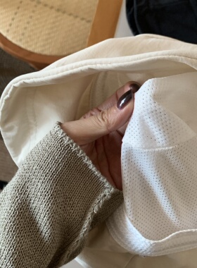 “小杨自留款”大帽檐防晒帽遮阳渔夫帽子透气内里纯色女旅游户外
