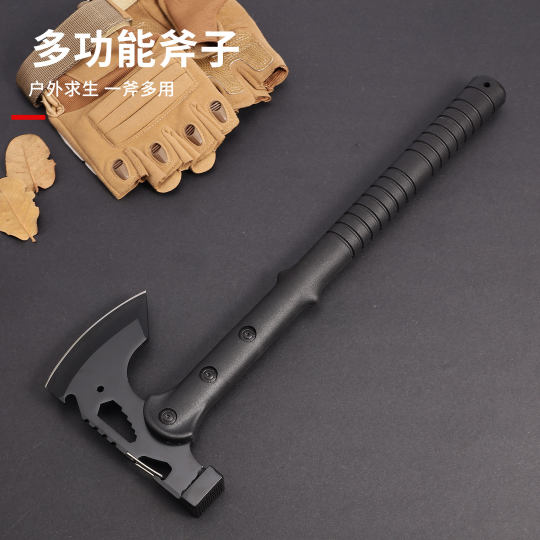 强力户外便携斧新款工兵斧营地开山野营斧头砍骨斩骨刀多功能战术
