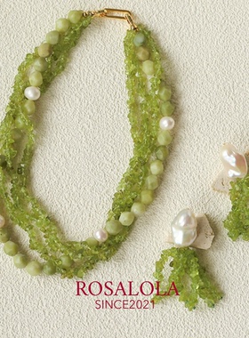 ROSALOLA 清甜蜜瓜·法式浪漫复古项链·LOLA系列040401 定制款