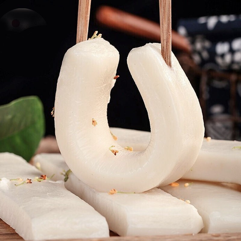 虞三胖正宗宁波水磨年糕火锅韩式年糕半成品农家手工炒年糕无添加 - 图1