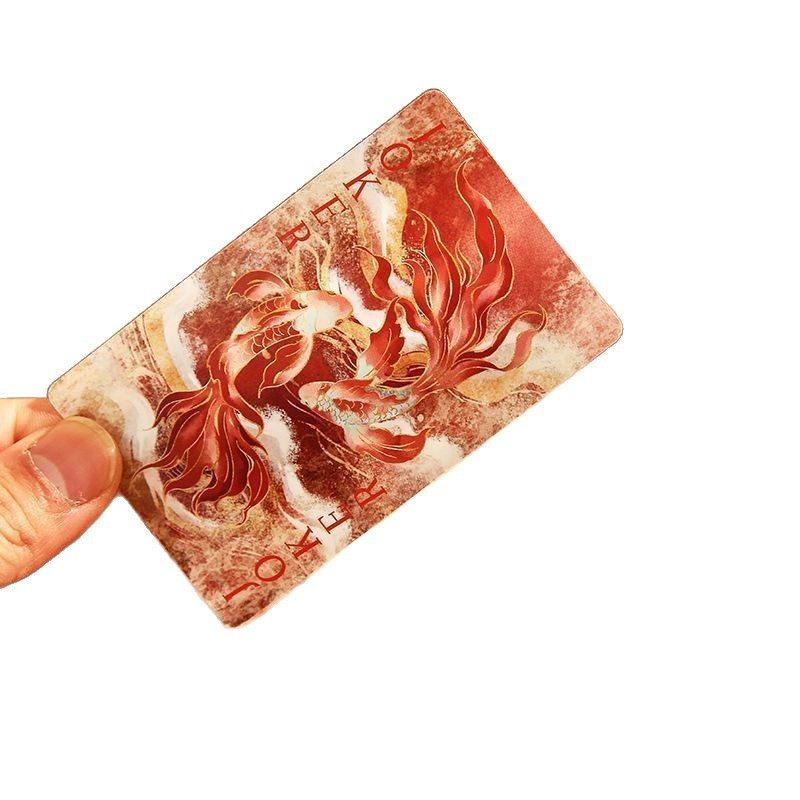 扑克牌古风中国风好运锦鲤扑克牌国风家用游戏娱乐掼蛋扑克牌,淘宝优惠券,粉丝福利购,淘宝优惠卷