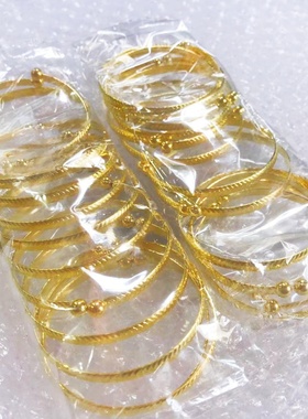 随葬老人去世金银用品手镯