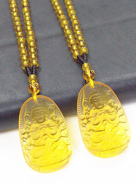 千手观音属鼠守护神吊坠项链