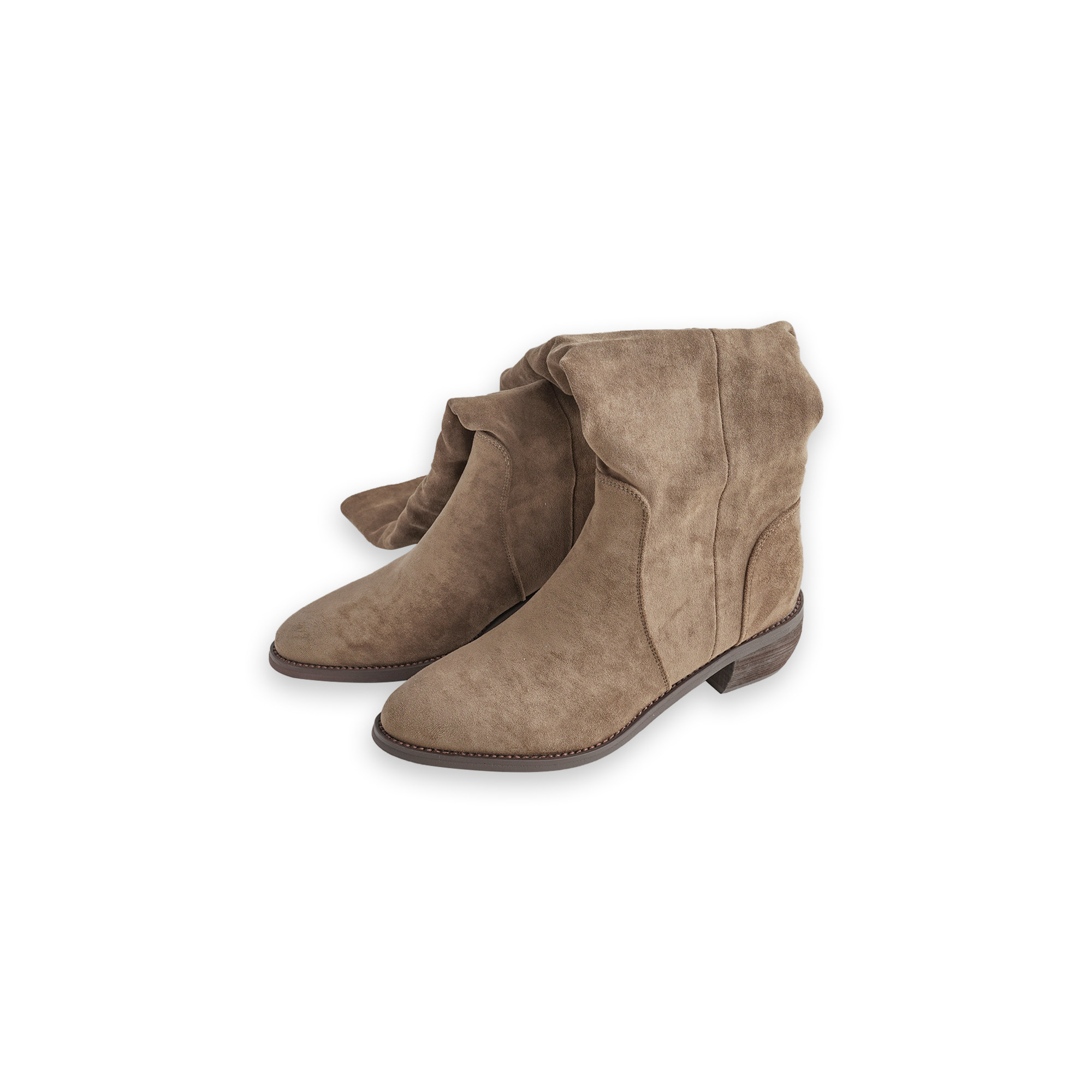 邱莹莹 “羊猄绒靴子”复古巴恩风柔软舒适尖头粗跟靴子,淘宝优惠券,粉丝福利购,淘宝优惠卷