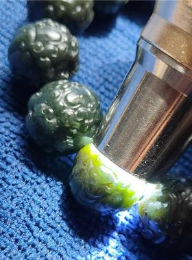 貔貅新疆玉石立体青玉