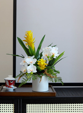 仿真花鸿运当头客厅桌面盆栽
