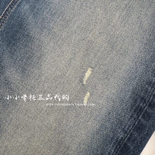 【明星同款复刻90系列】CK Jeans25秋季女纯棉直筒牛仔裤 47D727G - 图1