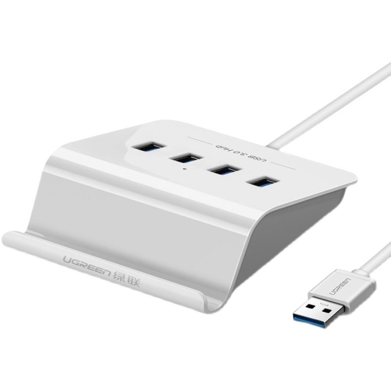 绿联 usb3.0HUB4口集线器 分线器一拖四高速电脑多接口集线扩展器 - 图3