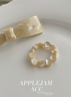 applejam韩国复古手作感天然贝壳