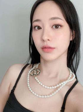 珍珠项链新款潮流时尚百搭