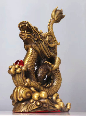 吸水龙戏水龙财富兴隆