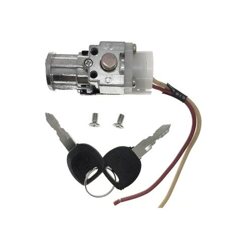 折叠电动自行车锂电池盒子锁电门钥匙开关电源 36V 48V 60V通用锁 - 图0