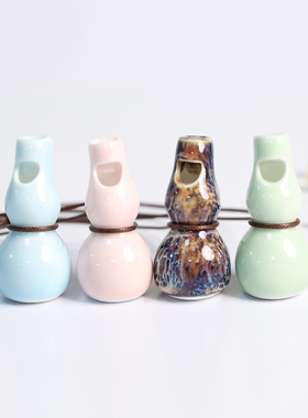 景德镇陶瓷项链毛衣链女国潮风复古葫芦吊坠情侣学生闺蜜古风配饰