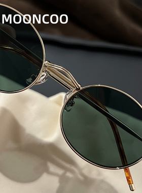 2026新款港风复古个性墨镜金属尼龙防紫外线户外驾驶太阳镜女