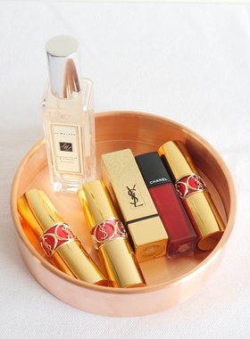 复古风黄铜手饰品拍照道具托盘