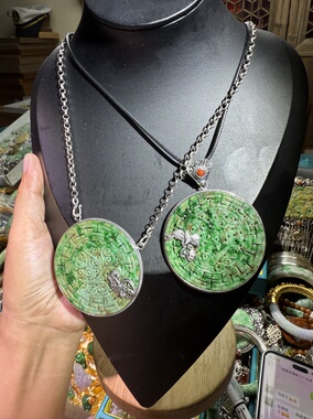 A货吊坠封底不含项链