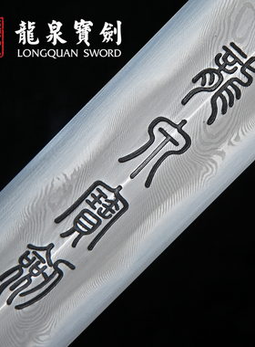 龙泉宝剑清龙泉剑张叶胜大师作品