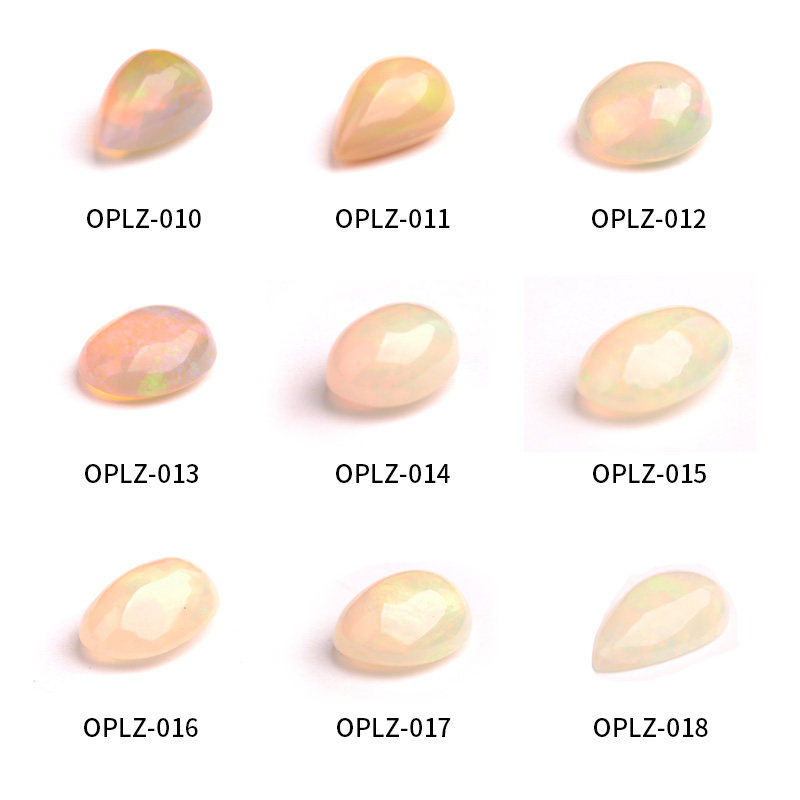 露西奇欧泊裸石戒面水滴椭圆戒戒指 露西奇戒指/指环