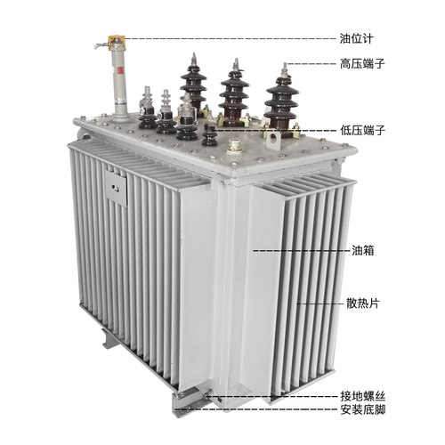 S13-M-1000KVA油浸式电力变压器36.5KV变0.4KV商场建筑户外变压器 - 图1