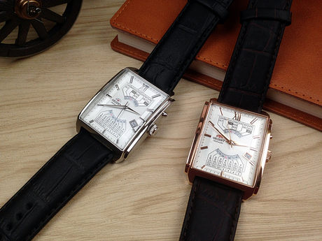 orient rectangular automatic watch