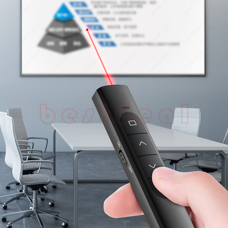 UP Laser Pointer Pen PPT Presentation Pen Wireless Presenter - 图0