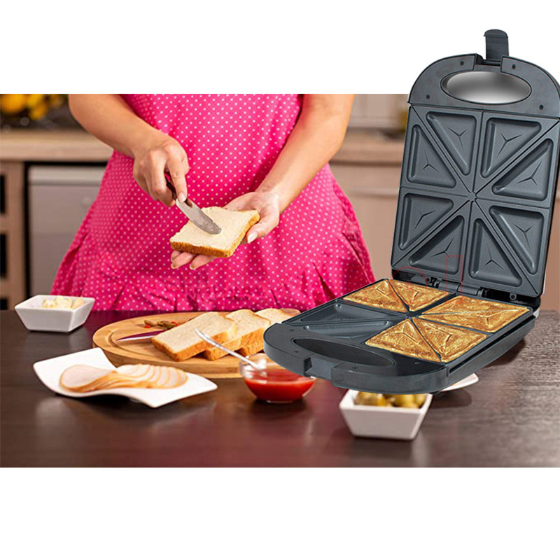 4 Slice English large sandwich maker machine toaster三明治机 - 图0