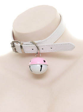 很可爱项圈pu皮革脖环原宿牵引