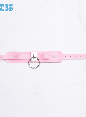 皮革脖环原宿日系可爱项圈