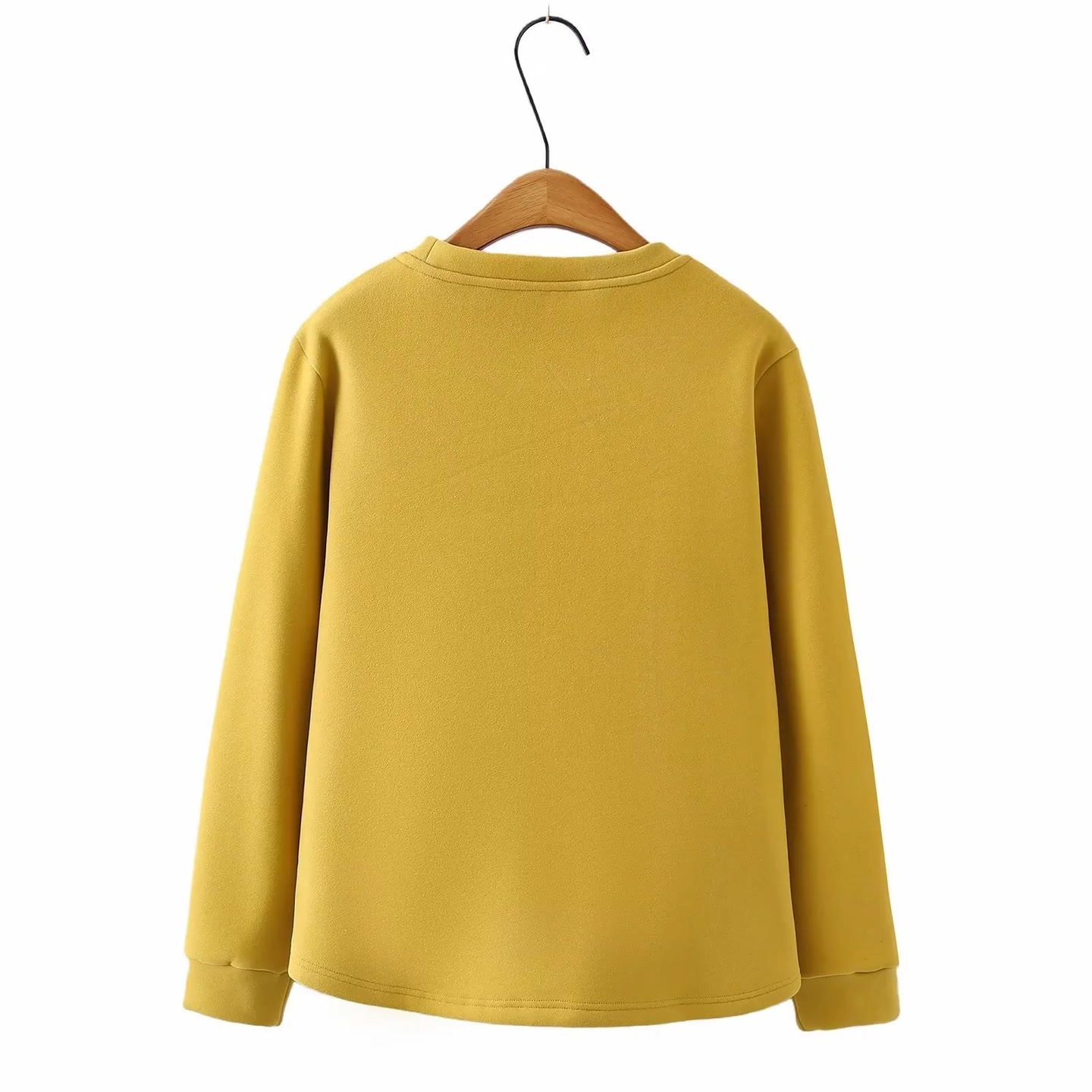 胖妹妹2025冬装新款圆领加绒加厚卫衣保暖大码中年卡通印花上衣女,淘宝优惠券,粉丝福利购,淘宝优惠卷