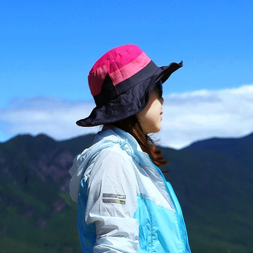 雪丘岛 Дорожная быстросохнущая летняя солнцезащитная шляпа, универсальная кепка подходит для мужчин и женщин, защита от солнца