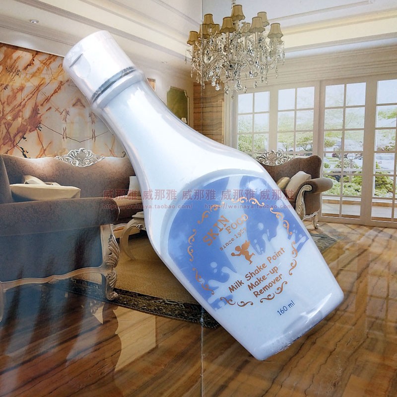 包郵韓國skinfood思親膚卸妝乳牛奶卸妝液花瓣奶昔卸妝水眼脣臉部