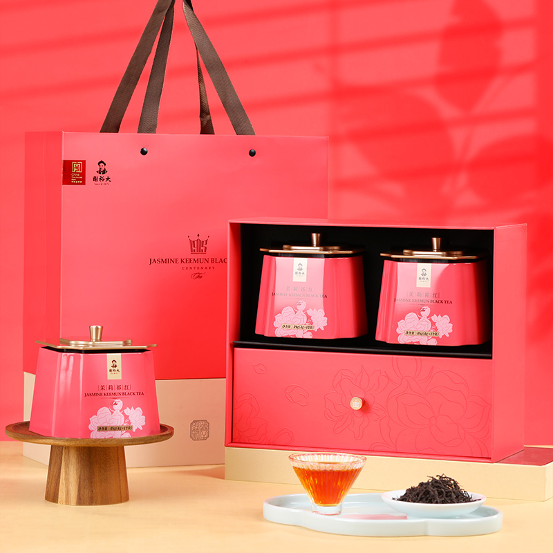 谢裕大祁门红茶茉莉红毛峰礼盒安徽红茶240g新年春节送礼推荐