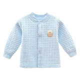 Детское стеганое удерживающее тепло термобелье, хлопковый осенний зимний кардиган подходит для мужчин и женщин