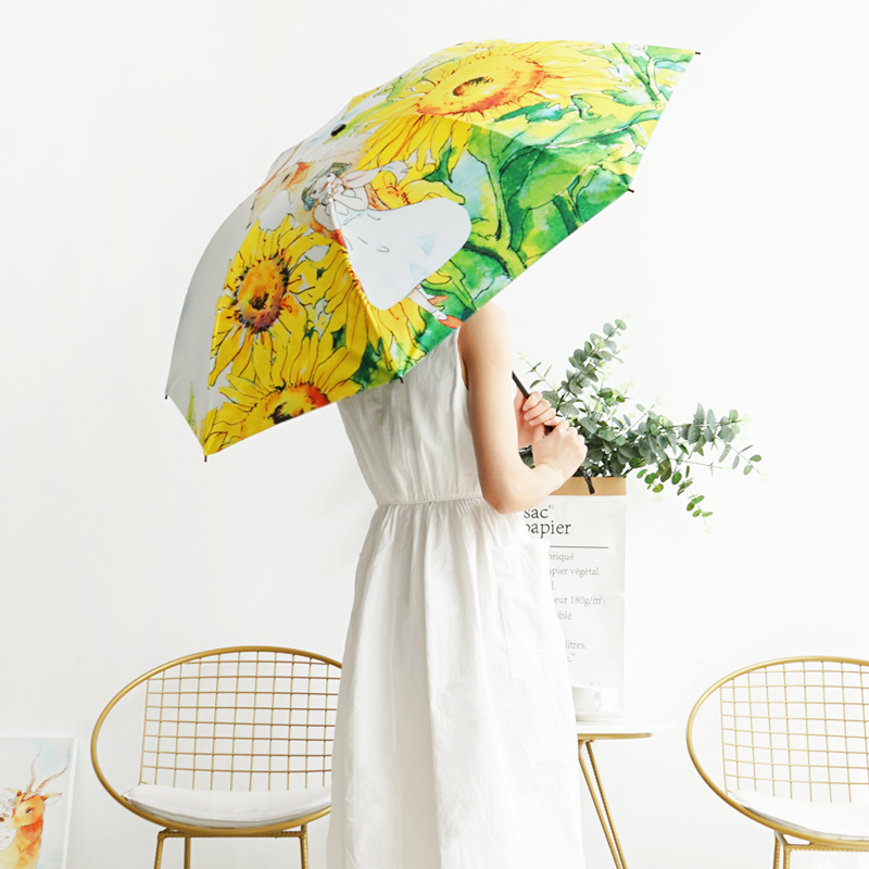 羚羊早安 原创插画 防紫外线黑胶晴雨伞 天猫优惠券折后¥19.9起包邮(¥59.9-40)多花色可选 羚羊早安 原创插画 防紫外线黑胶晴雨伞 天猫优惠券折后¥19.9起包邮(¥59.9-40)多花色可选