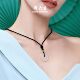 Zhou Dasheng gold inlaid jade safety buckle and Hetian jade pendant