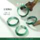 Chow Tai Sang Natural Genuine African Cui Ping An Bracelet