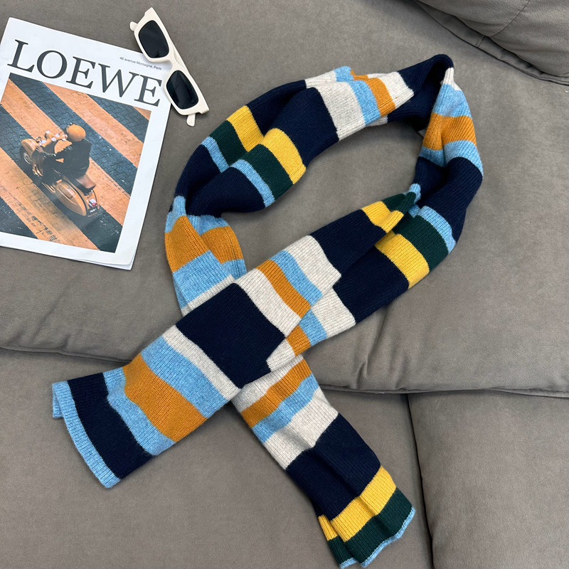 【12/27新品】凹造型利器 搭配就差100羊羊彩条围巾 RN254287,淘宝优惠券,粉丝福利购,淘宝优惠卷