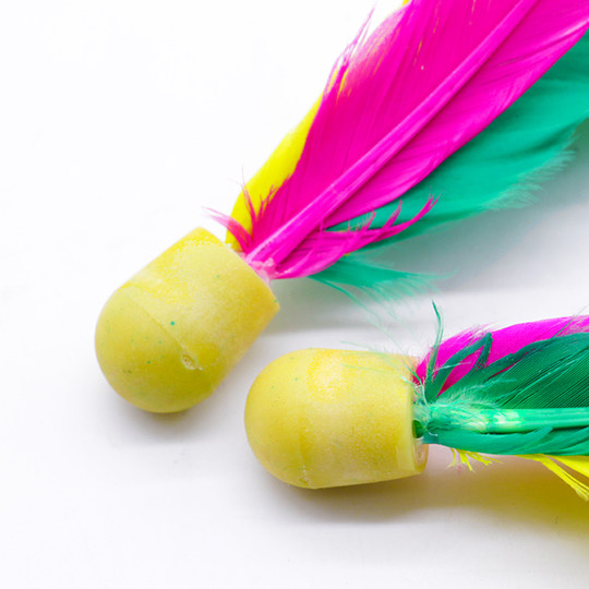 Genuine set of badminton balls specially designed for fitness room