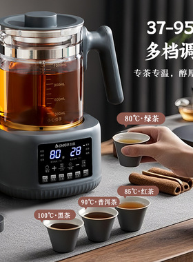 多功能养生壶志高煮茶器高硼玻璃