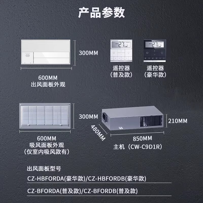 松下厨房空调HBF0RDA快速制冷1匹单冷空调一体机豪华款/BFORDB - 图3