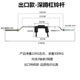 Electroplated U-Shaped Squat Olympic Barbell Bar