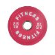 Macaron 5cm large hole full rubber barbell piece