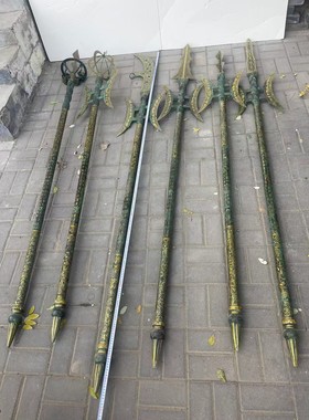 仿古青铜器十八般兵器工艺品摆件家居装饰收藏洛阳英爵烟云涧柏成