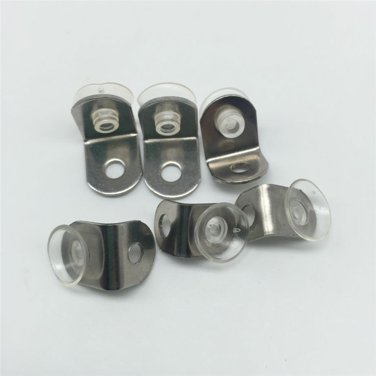 加厚不锈钢玻璃层板托7字板托托架橱柜角码钉木板不绣钢直角承重 - 图1