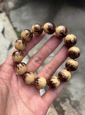 天然鼠手串高货招财鼠手链花皮龙蛋菩提子文玩手持珠佛珠