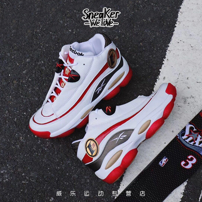 reebok the answer dmx艾弗森男鞋 威乐运动板鞋/休闲鞋