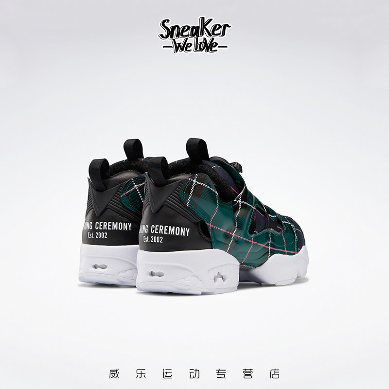 reebok instapump fury og mu跑步鞋 威乐运动跑步鞋