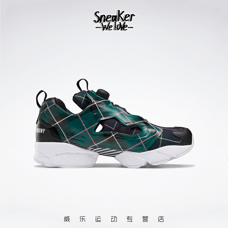 reebok instapump fury og mu跑步鞋 威乐运动跑步鞋